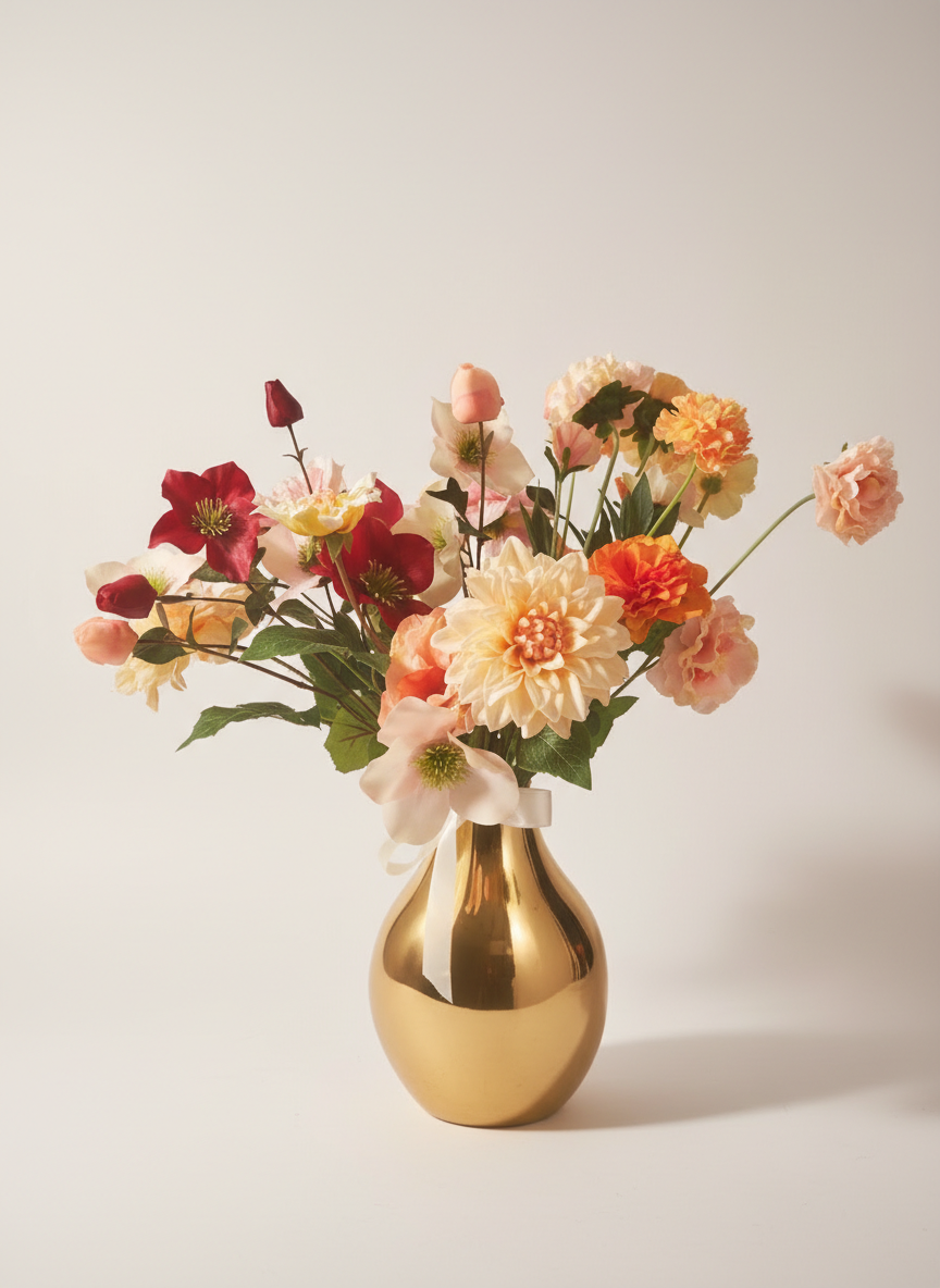 Composition florale artificielle Real Touch